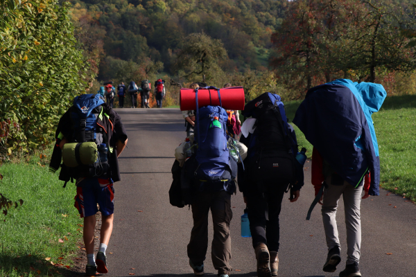 Pfadfinder Herbst-/Sponsorenhajk T&uuml;bingen 2022
