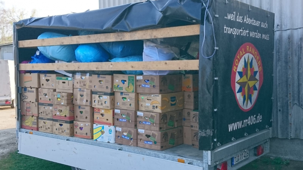 Pakete f&uuml;r die Ukraine