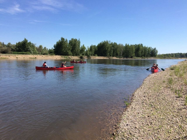Regionale Pfadranger Kanutour